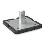 Podpora dachowa z matą EPDM 300x300 mm profilu 30x30 mm
