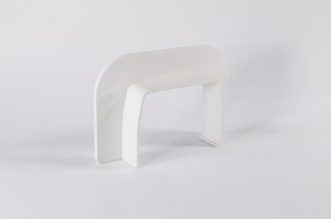 Rozeta korytka Optimal Duct 80x60 mm