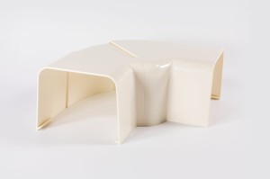 Kolanko regulowane korytka Artica Duct 80x60 mm