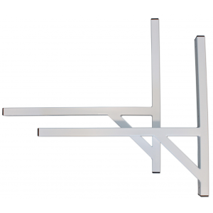 Wspornik spawany 600x600mm 50x30 mm LAKIEROWANY