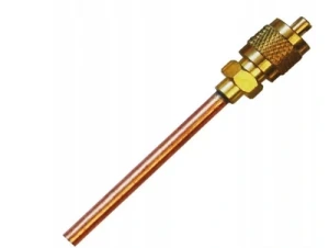 Zaworek serwisowy, Schradera, AVX z rurką L-60 mm Ø-6 mm