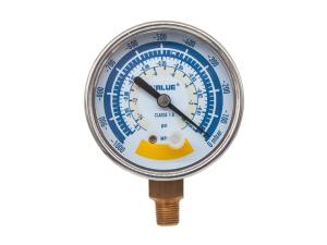 Mały wakuometr do pomp próżniowych Value