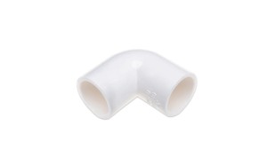 Kolanko 90° 1" PVC-U USTM do odpływu skroplin – system klejony
