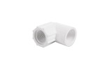 Kolanko KWxGW 90° 3/4"PVC-U USTM do odpływu skroplin – system klejony