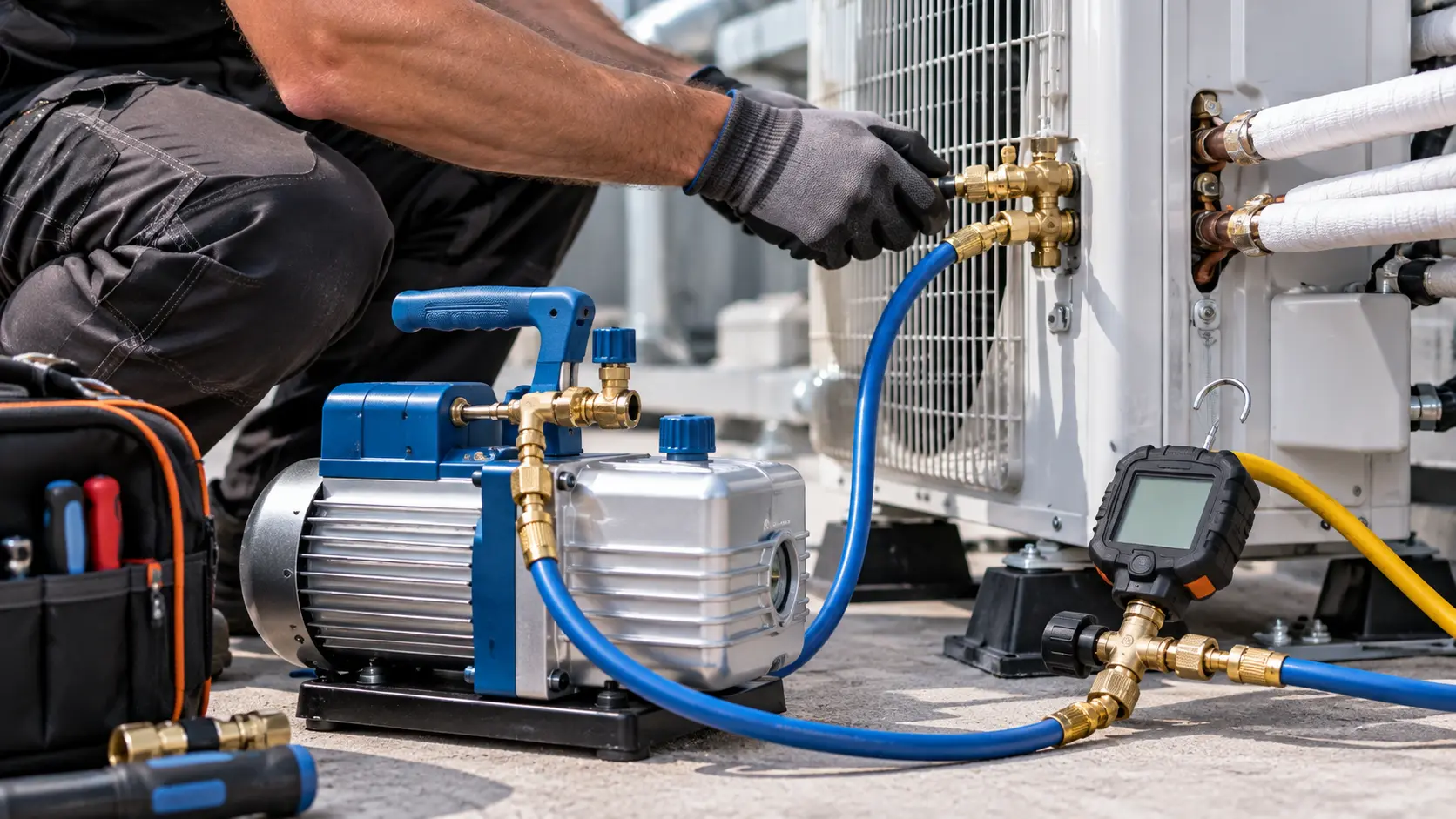 Próżnia w klimatyzacji – jak wykonać ją prawidłowo? Poradnik instalatora